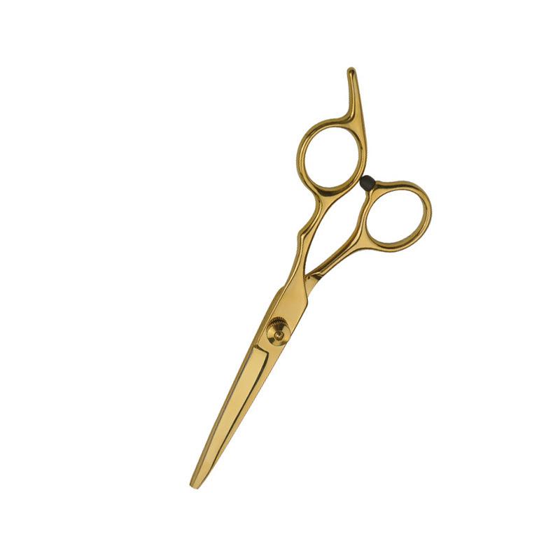 6-Inch White Hairdressing Scissors Set: Flat & Tooth Scissors for Adults and Kids