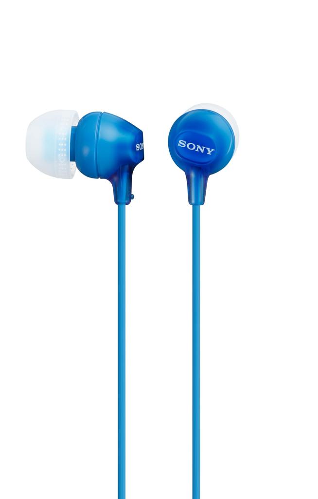 Sony Blue MDR-EX15LP In-Ear Headphones (MDR-EX15LP L)