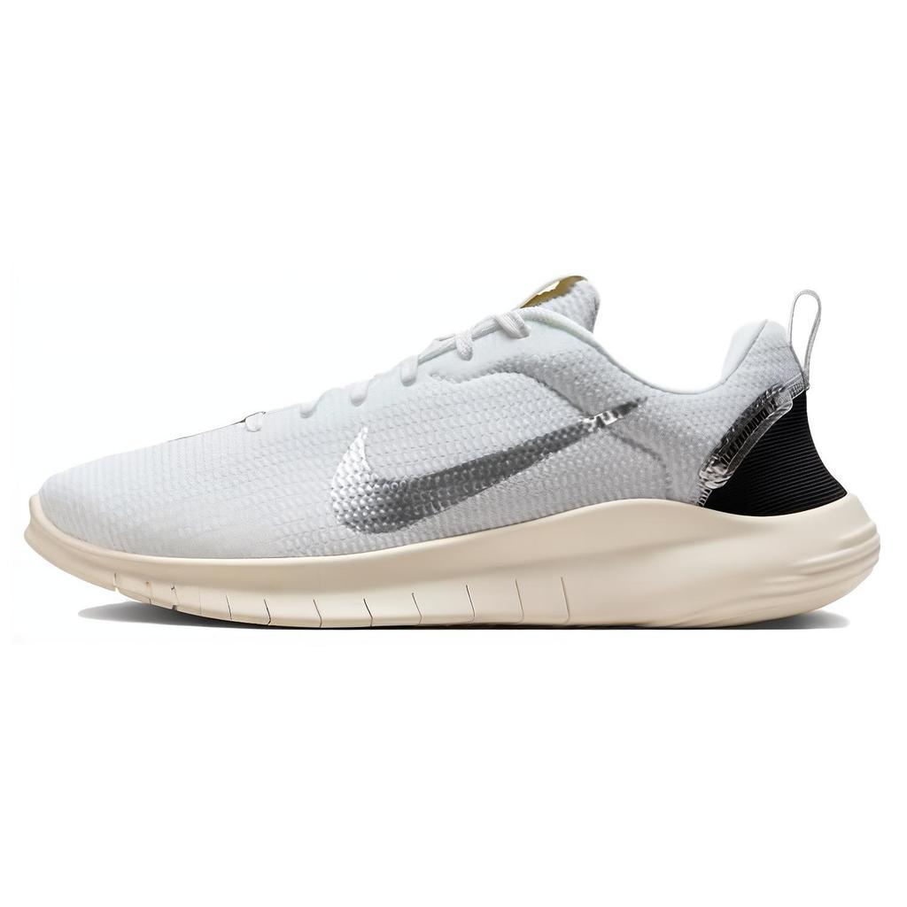 New Nike Flex Experience Run 12 'White Metallic Silver' Women's DV0746-101
