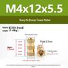 M1-M10 Knurled Brass Heat Insert Nut for Injection Molding