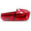 Full LED Dynamic Tail Lights Red Lens Fit for 3 Series F30 M3 F80 2012‑2019