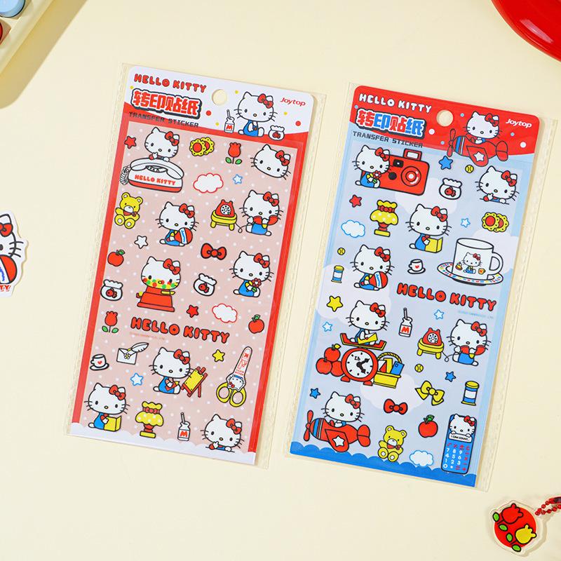 Hello Kitty Self-Adhesive Cartoon Stickers for Kids – Cute Decorative Guka Stickers