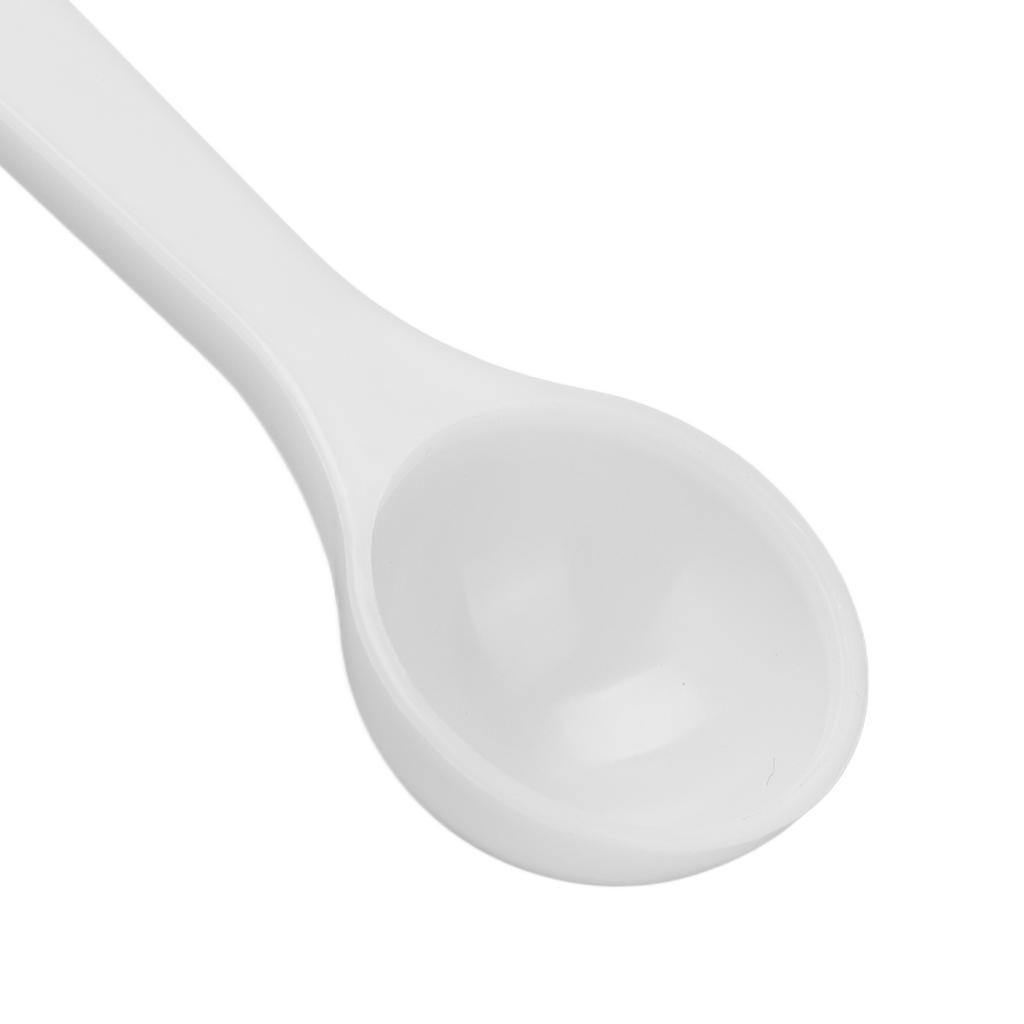 100 Stück Plastik Düngerlöffel 2ml/1g Hochtemperaturbeständig Messlöffel für Gartenarbeit