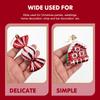 6Pcs Xmas Tree Pendants Durable Plastic Ornaments for Christmas Tree Decor Supplies Christmas Pendants Xmas Hanging Decor