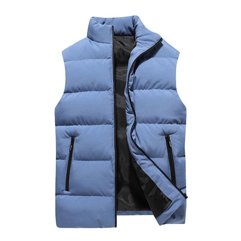 Plus Größe 8XL Herbst Winter Männer Weste Jacke Mens Casual Winddicht Wasserdichte Warme Weste Jacke Mens Fashion Casual Weste Männlich