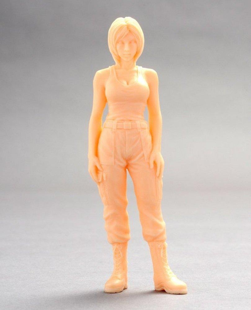 Brick Works Maschinen Krieger Mercenary Female Pilot Scale Resin Cast Assembly Kit 1/20 MUS-01