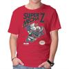 Unisex Crew Neck T-Shirt Super Mecha Z Graphic Short Sleeve Casual Tee