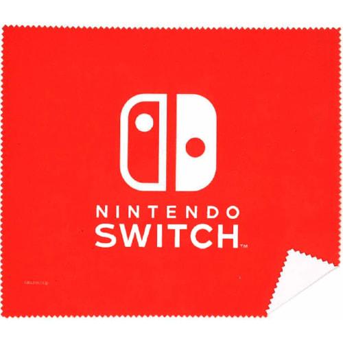 world asobi encyclopedia 51-switch  [.co.jp limited] nintendo switch logo design microfiber cloth included
