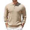 Mens   Shirts Classic Long Sleeve Buttons Fitness Workout T-Shirts Casual Fall Gym Muscle Fit Sports Tops