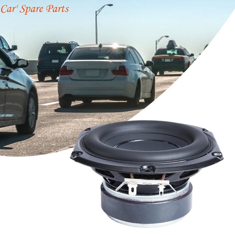 Y4UA Haut-parleur Subwoofer 4 Pouces 4ohm 25W Super Bas Audios Woofer Bricolage Home Cinéma Son Musique Bibliothèque Haut-parleur Loudspeaker Haut-parleur Basse