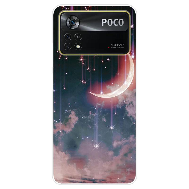 For Xiaomi Poco X4 Pro 5G Silicone TPU Back Cover Soft Phone Case For Xiaomi Poco M4 Pro 4G Case