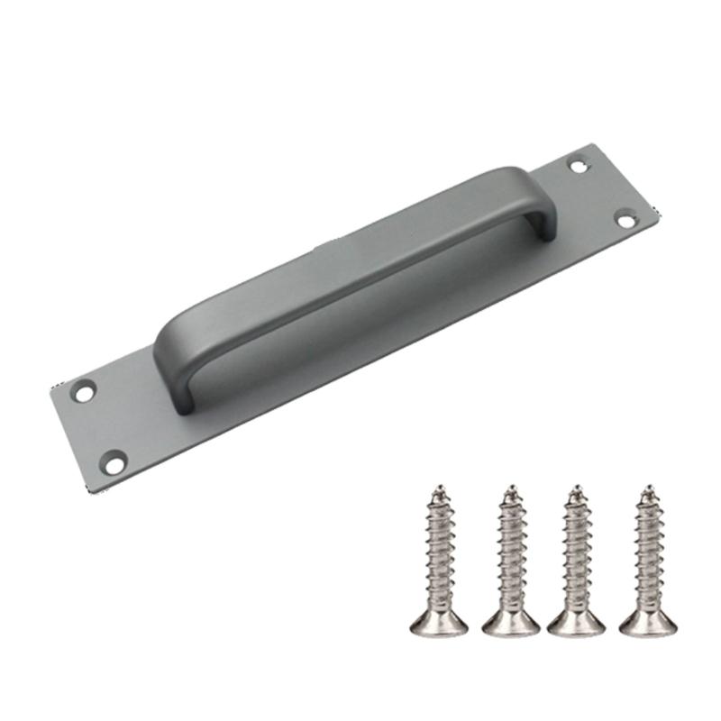 Elegant Modern Sliding Door Pull Sturdy Aluminum Alloy Convenient Accessory for Glass Wood Cabinets Easy Installion