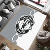 Man Utd Vloerkleed Tapijt voor Woonkamer Slaapkamer Huis Bank Decoratie, Kinderen spelen Antislip Vloermat