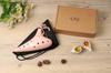 TNG Ocarina Single [12 Holes / Alto / Pink] High-Quality C Key AC (Fingering Chart Included) Wind Instrument, Glazed Finish