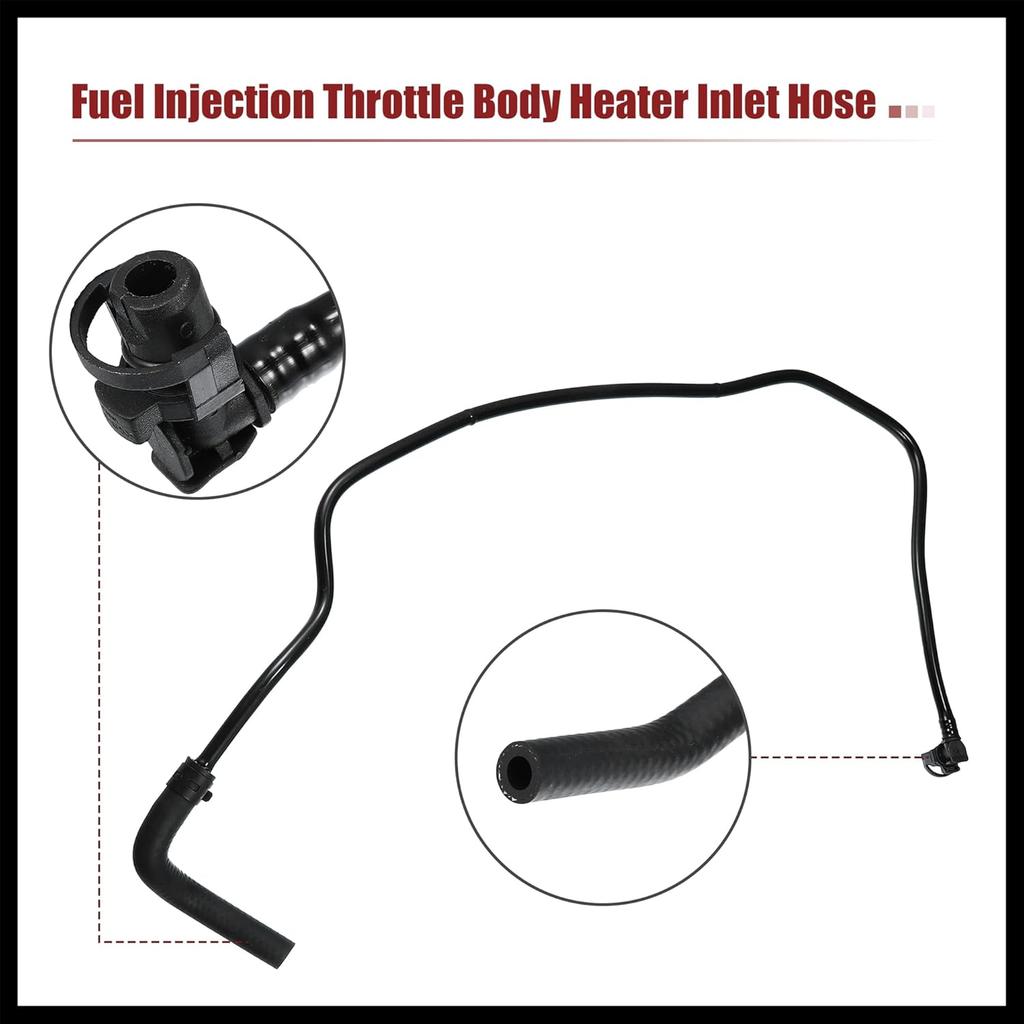 1 Set Engine Throttle Body Heater Inlet Outlet Pipe Hose Fit for Chevy Cruze 2011-2015 for Chevy Sonic 2012-2018 1.8L 55569809 55579102 Durable