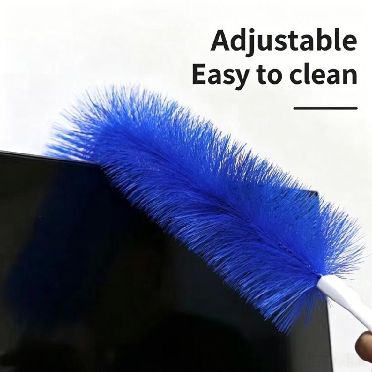 Spolverino Flessibile Pennello a Ventaglio con Setole Antigraffio per Ventola a Soffitto e Prese d'Aria Pulizia Varie Superfici Domestiche
