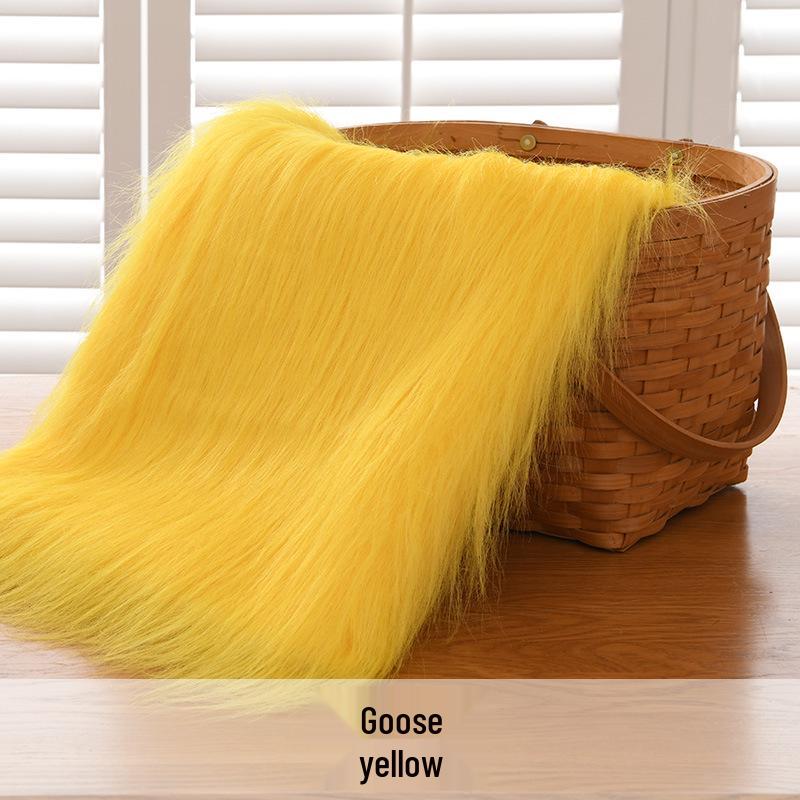 12cm Long Pile Faux Fur Fabric for Cosplay and Fursuit Toys