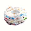 Waterproof PE Shower Cap for Bathing, Kitchen Oil-Proof, Reusable and Thickened