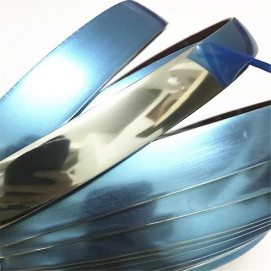 10mm Self adhesive tape Car Chrome Strip for Auto car body or bumper trim TH