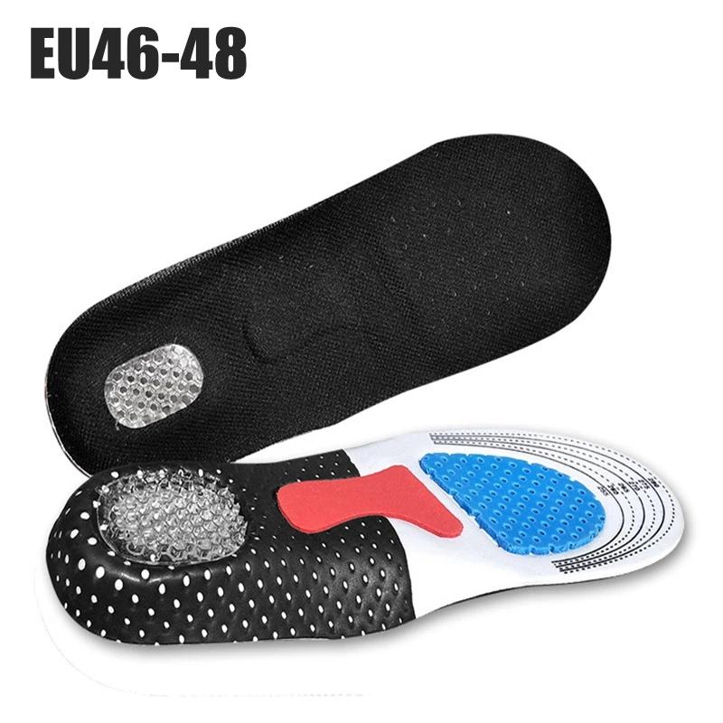 1Pair Sneakers Insole Men Silicone Shock absorbing Non slip Shoe Pads Arch Support Orthopedic Shoes Insoles for Feet