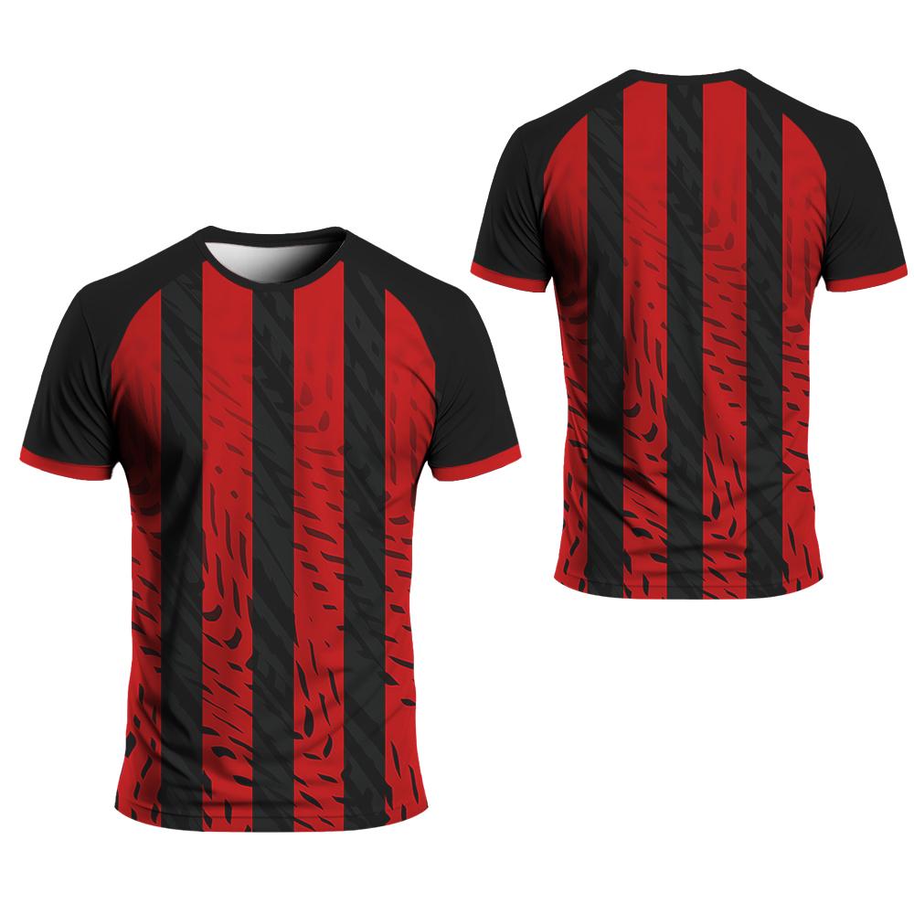 Men's Sports 3D Printing New Sportswear Quick-drying Crewneck T-shirt Men's and Women's Outdoor Loose Tops