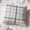 Checkered pattern Cushion Cover Premium Comfort Reversible Pillow Cove Two in One Design for Any Room  Car Interior