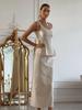 2026 Frühjahr/Sommer Träger-Slipkleid Set: Spaghetti-Träger Taillenbetonendes Oberteil + Fishtail-Rock für Damen