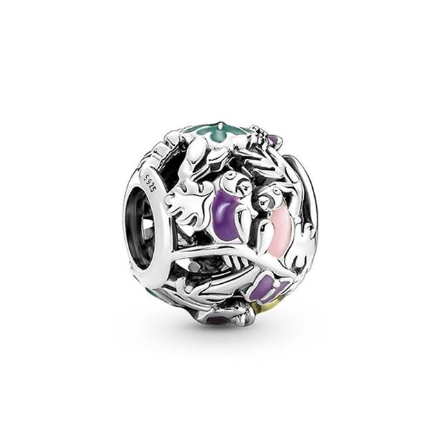 New Silver Color Ocean Series Turtle No Fade Charm Beads Fit Pendant Charms S925 Logo Original Bracelet for Women DIY Jewelry