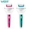 New V-732 Hair Remover Electric Epilator Leg Body Bikini Facial Underarms Hair Removal Tool Lady Shaver with LED Digital Display for Women