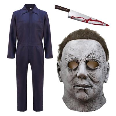 Michael Myers Halloween Dekorative Kopfbedeckung Maske + Kostüm