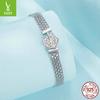 Romantic Rose Basic Bracelet, Elegant S925 Sterling Silver Bracelet, High-End Bracelet.