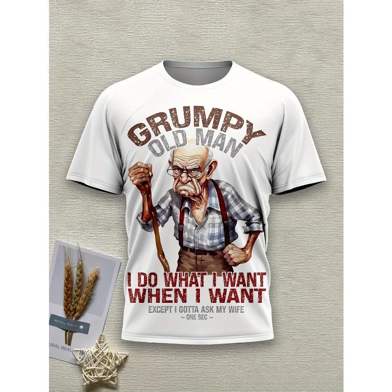 T-shirt Imprimé Mode Homme Nouveau Style Été, Col Rond, Coupe Ample, Surdimensionné, Cool, Décontracté