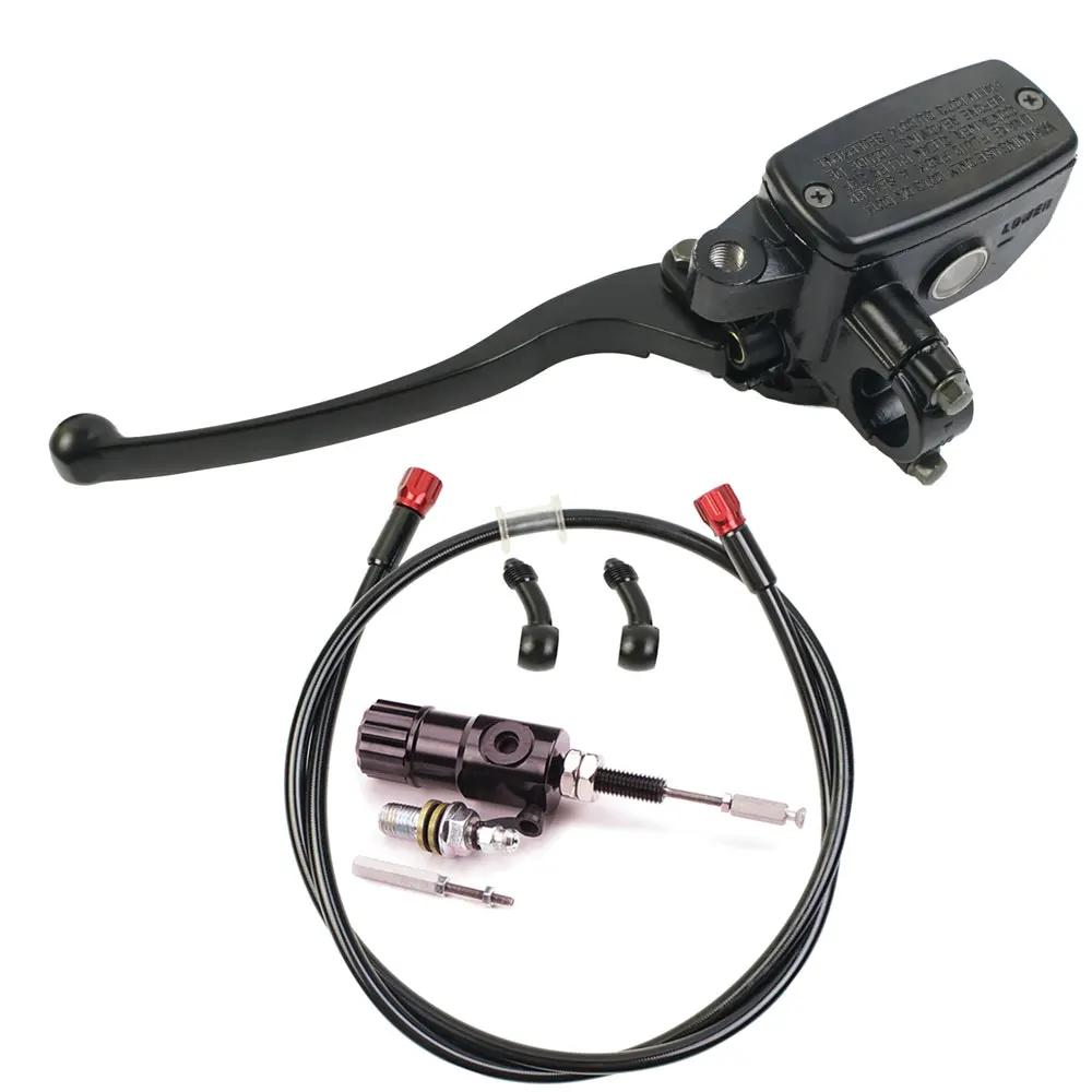 

22 мм 7/8 комплект гидравлического сцепления для мотоцикла главный цилиндр вязальный рычаг тормозной насос для Honda Yamaha Kawasaki Suzuki Motos