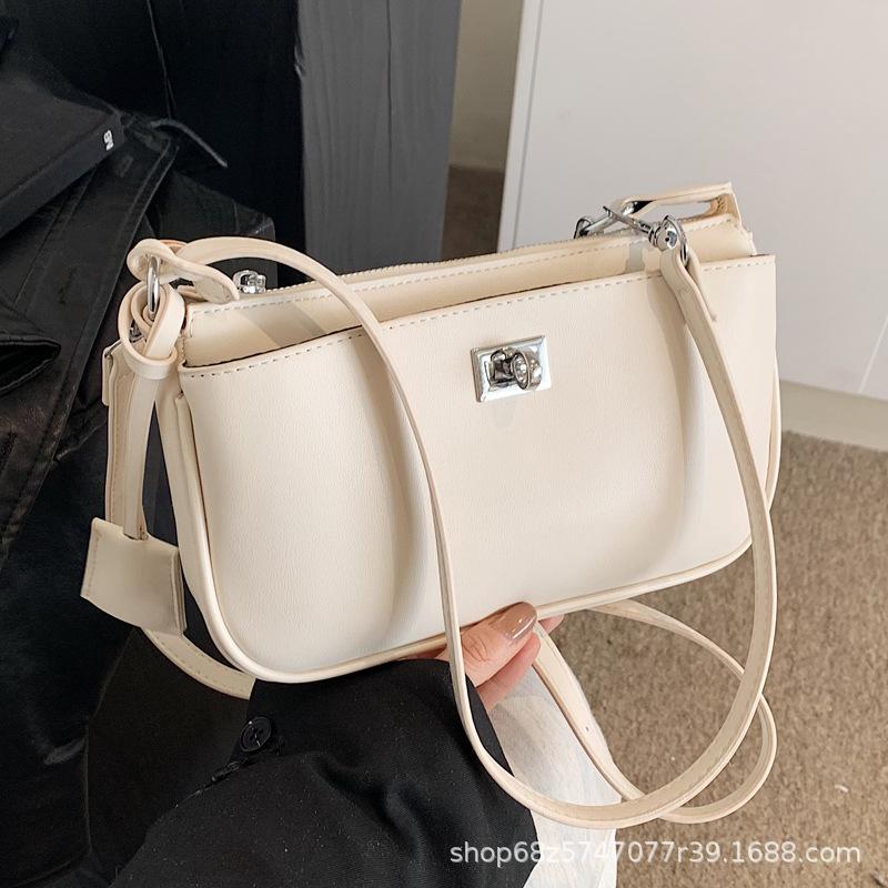 2025 New Underarm Bag Women's Sen Meng Trendy Messenger Bag Feeling Popular Shoulder Bag Super Fire Commuter Small Square Bag