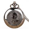 Retro Clock Sickle Icon Men's Pocket Watch Male Quartz Watches Vintage Pendant with Chain Gift man