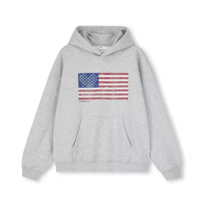 Unisex Bamboo Fiber Hoodie With Playful Print Loose Fit Casual Outdoor Sport Sweatshirt Fall