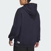 Adidas Small Logo Hoodie Solid Color Letter Detail Sports Casual Hoodie Men Hoodies Legendary-Ink-Blue IZ1604