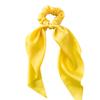 Women Girl Bow Satin Ribbon Ponytail Scarf Hair Tie Rope Scrunchies Elastic Band
