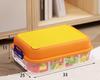 3 Layers Building Block Storage Box Organizer with Lid Transparent Figures Toy Storage Box Kids Assembly Parts Grids Storage Box