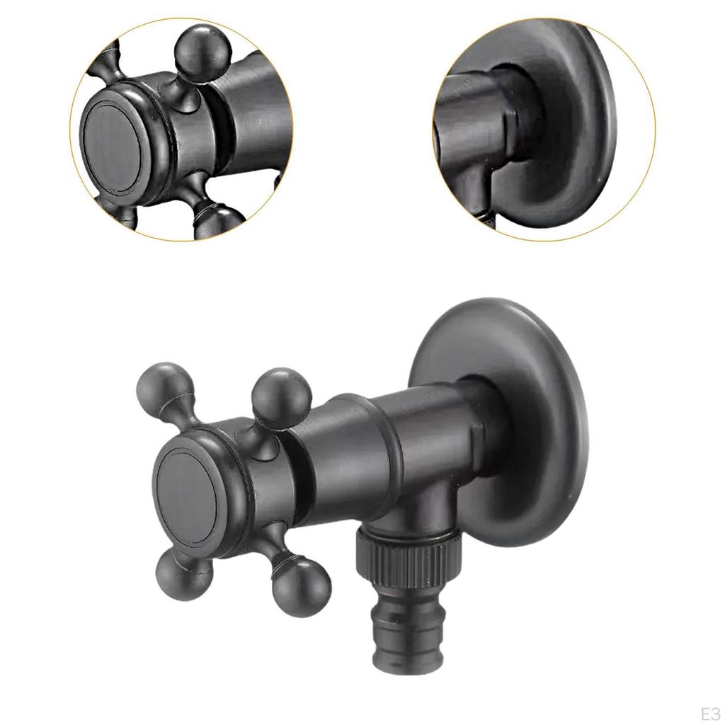 Angle Stop Valve for Bathroom Installation, Suitable Heaters