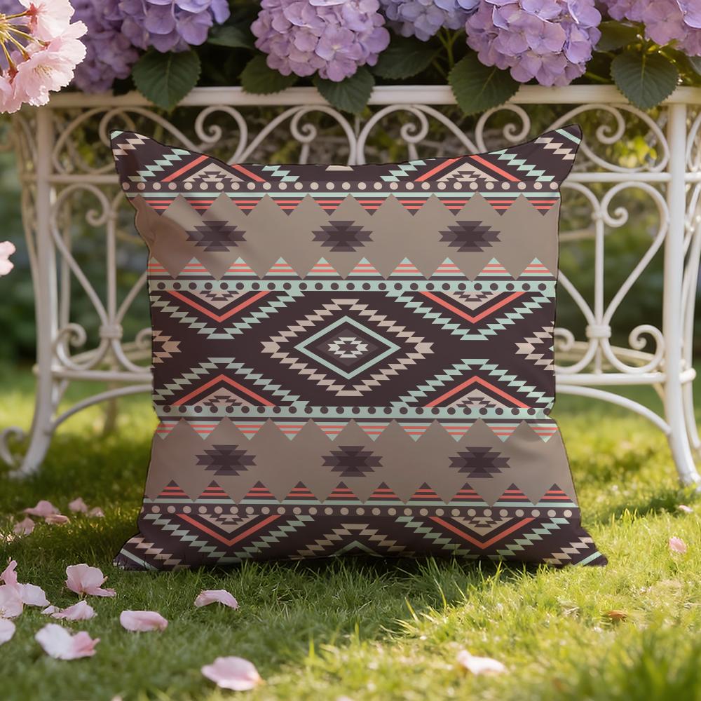 Povlak na polštář s originálním látkovým vzorem pro domácnost a auto: Oboustranné pro prémiové pohodlí