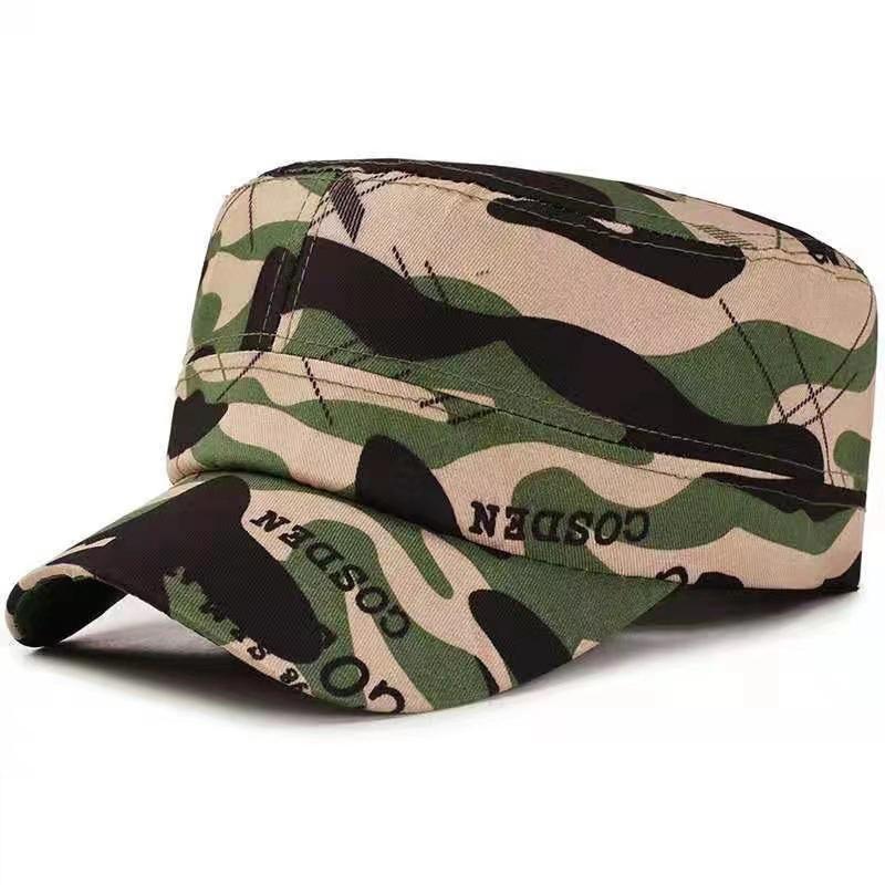 Maskáčová plochá čepice Maskáčová baseballová čepice Nastavitelná Klasická Klobouk proti slunci Pro ženy Muže Gorras Outdoorové sportovní čepice