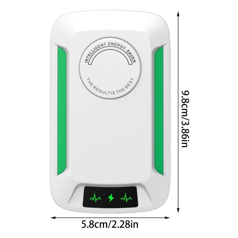 90V-250V Power Saver Electricity Saving Box Energy Saving Device for Household Office Market Factory with Indication