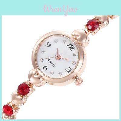 Fashionable Ladies Bracelet Simple Design Versatile Jewelry Quartz Movement