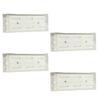 Power Strips Holder Self Adhesive Wall Mounted for Power Strips Charger for Home Wire Management Tidy Space Use 1/2/4set