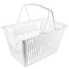 1Pcs Strong Bearing Storage Basket Corrosion Resistant Portable Shopping Basket Ideal Organizer for Spices Jars Bath Items