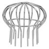 Sturdy 304 Stainless Steel Roof Drain Cover Round Line Cap Rust Proof Floor Drain Net Anti-Blocking Pipe Protector Garden