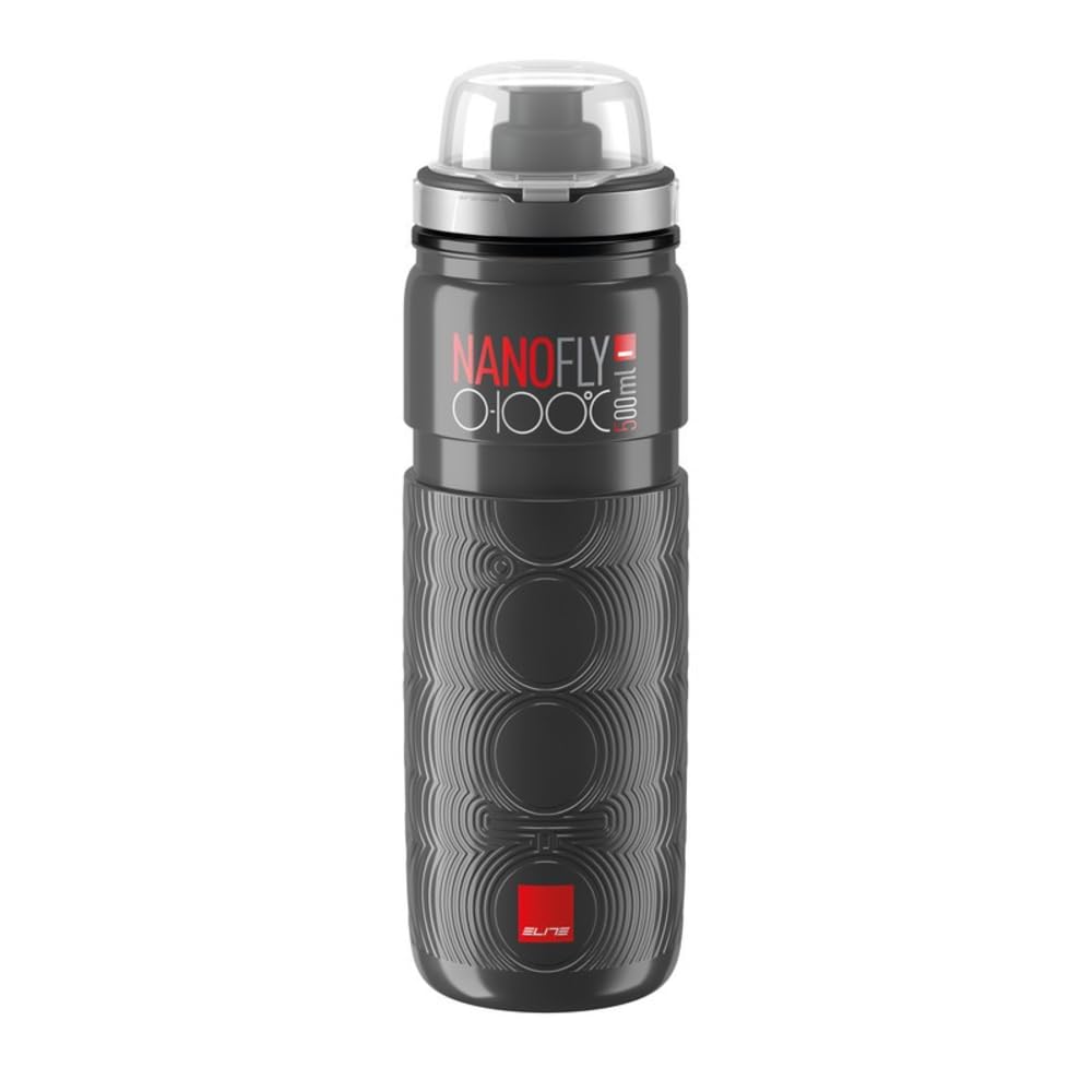 

ELITE NANOFLY Thermos Dark Gray 0-100°C Bottle, 500ml,