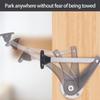 Heavy Duty Cabinet Door Lift Support with Quiet Operation Metal Hydraulic Hinge for Wardrobe Overhead Hinge Mechanism