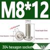ISO7380 Stainless Steel Hex Drive Dome Head Screws - M2 to M16